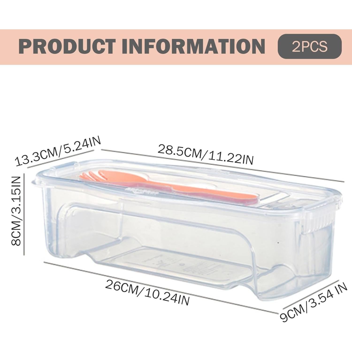 Juego de 2 Cocedores de Pasta para Microondas con Tapa Coladora