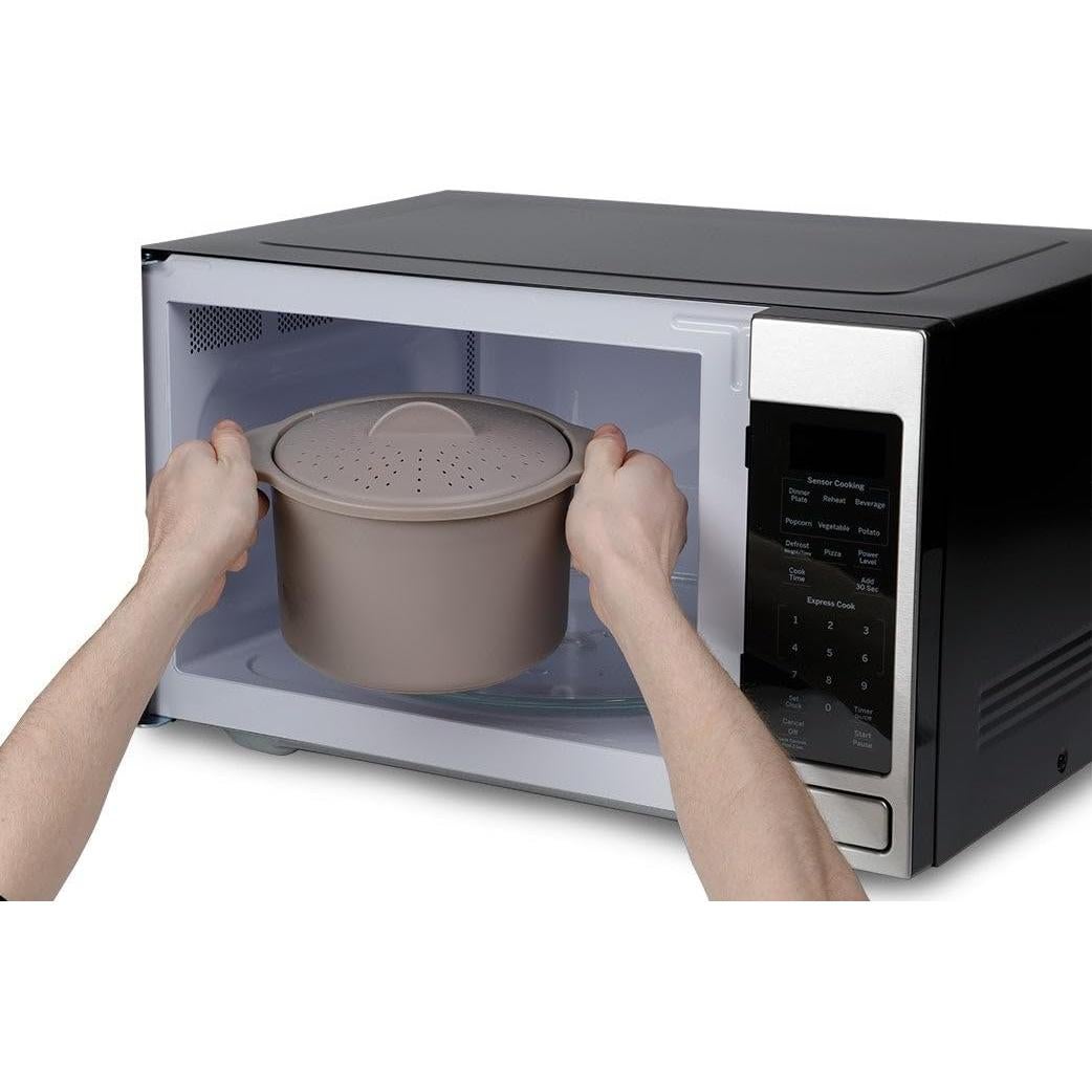 Cocinero de Arroz Microondas Ideas de Vida Perfecta 1L Blanco