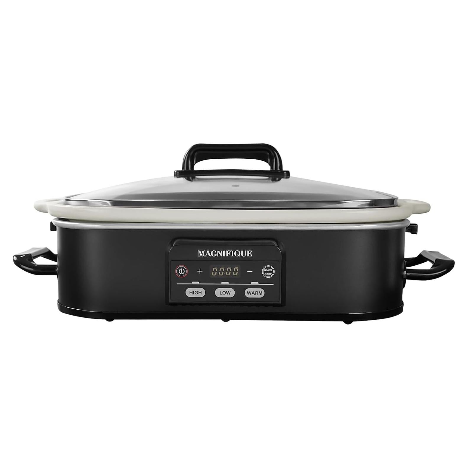 Cazuela Programable Zing 4 Cuartos Ovalada Cerámica