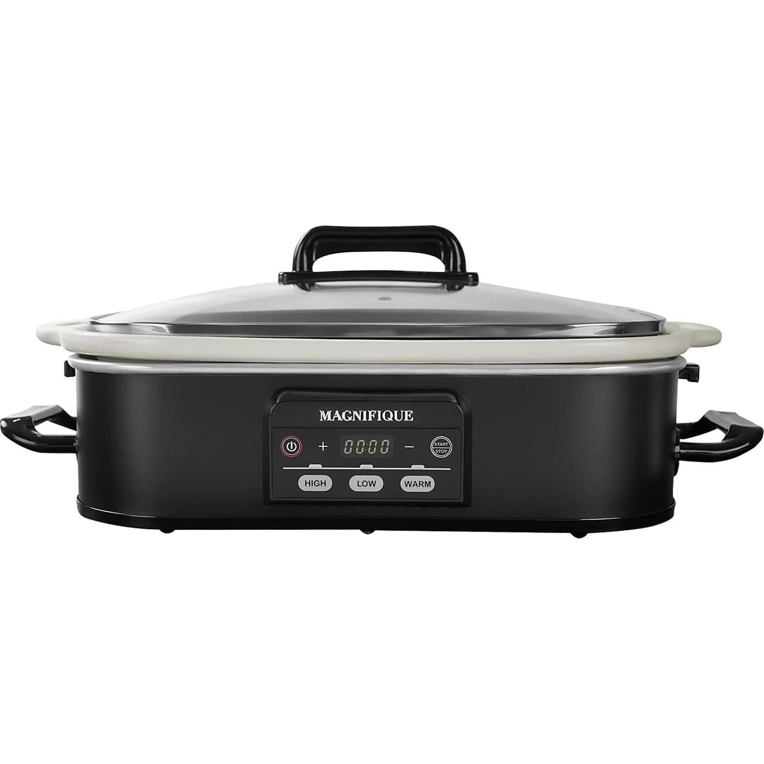 Cazuela Programable Zing 4 Cuartos Ovalada Cerámica