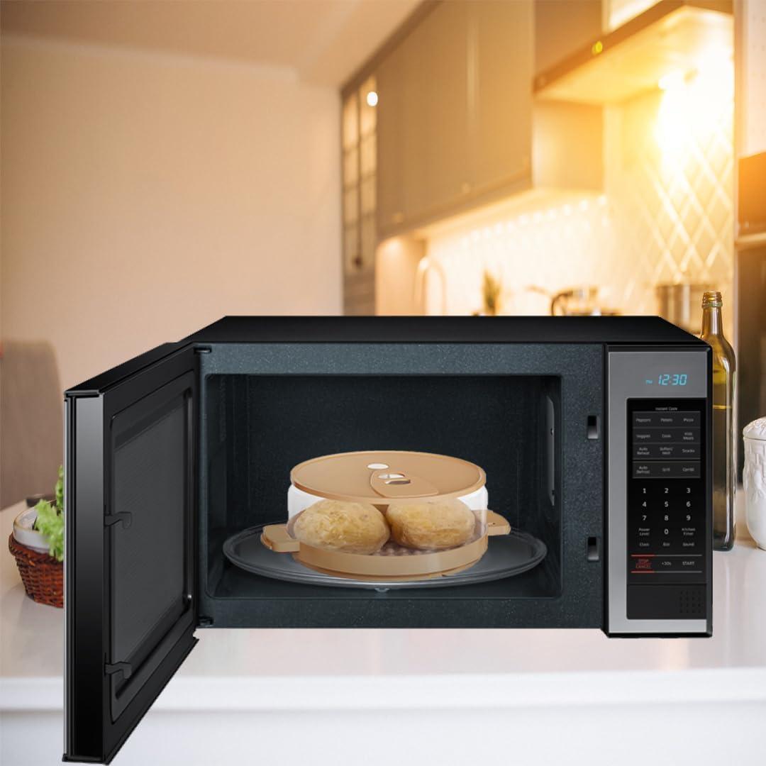 Cocinero de Papas al Microondas WDCFXY 20.32 cm Apto Lavavajillas