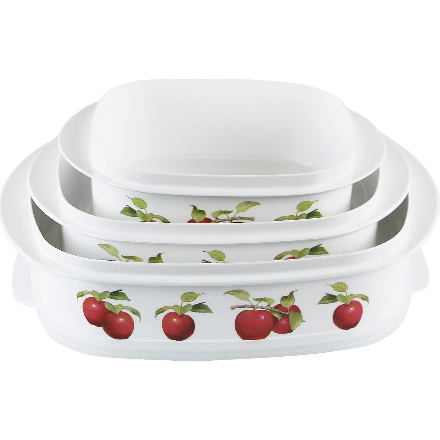 Juego de 3 Contenedores Apilables Reston Lloyd 0.71L 0.95L 1.18L