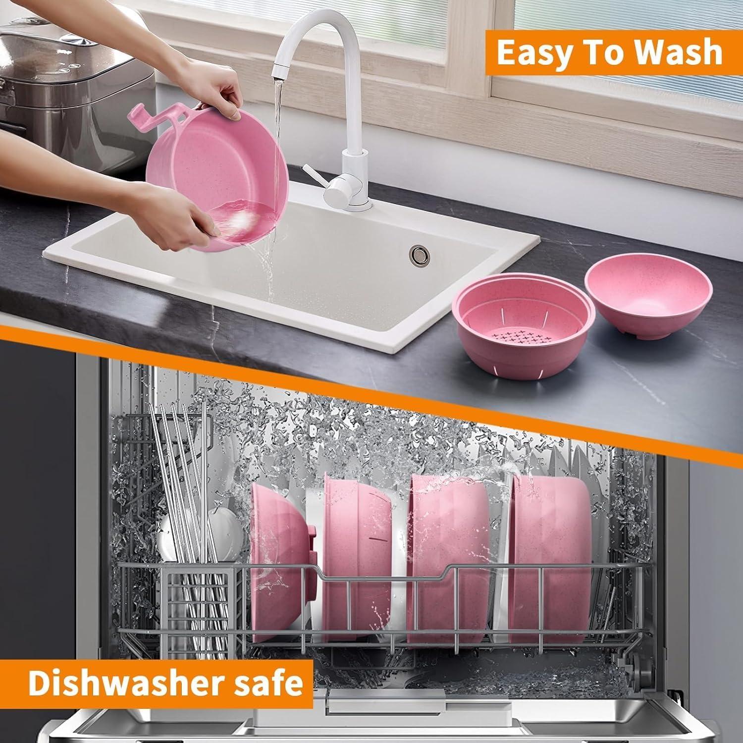 Juego de Tazones de Ramen en Microondas 6 en 1 Howfulcheer