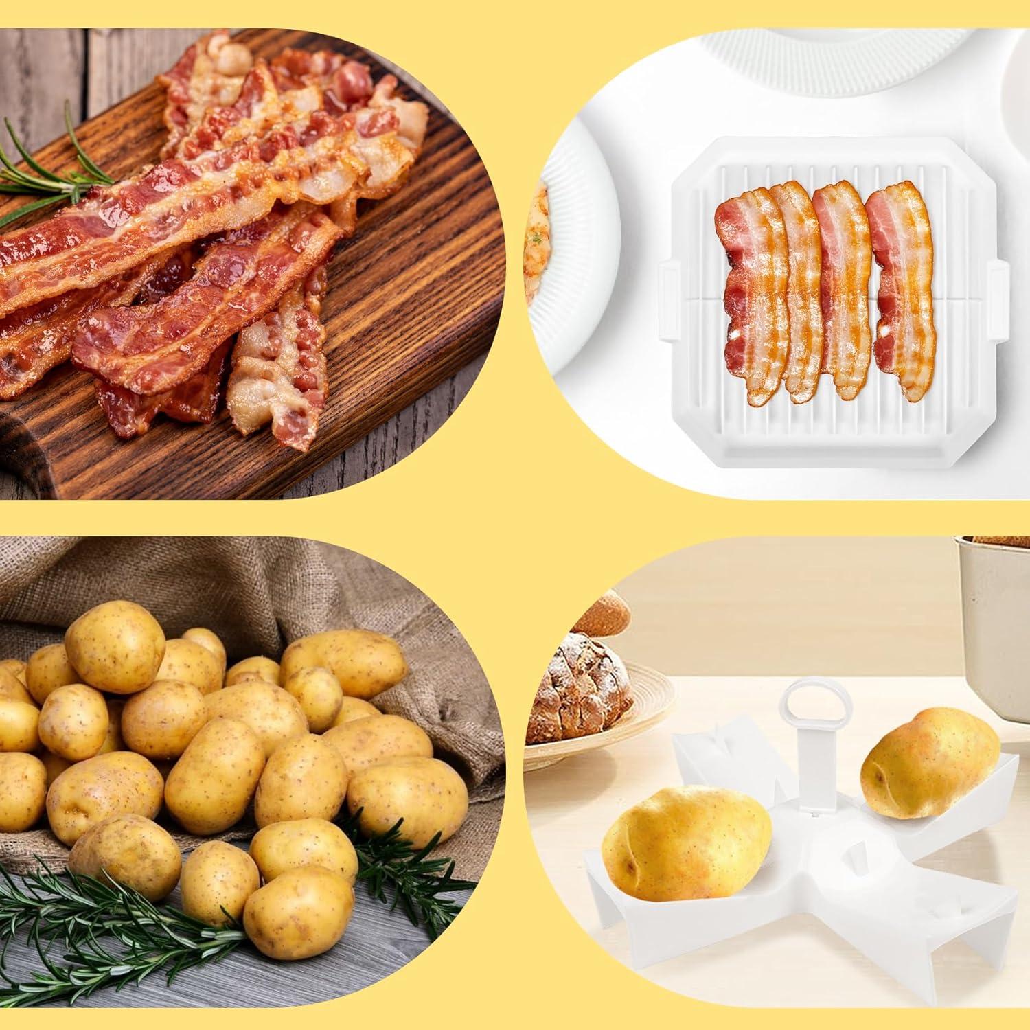 Set de Desayuno en Microondas KVZKVZ 4 Piezas Antiadherente