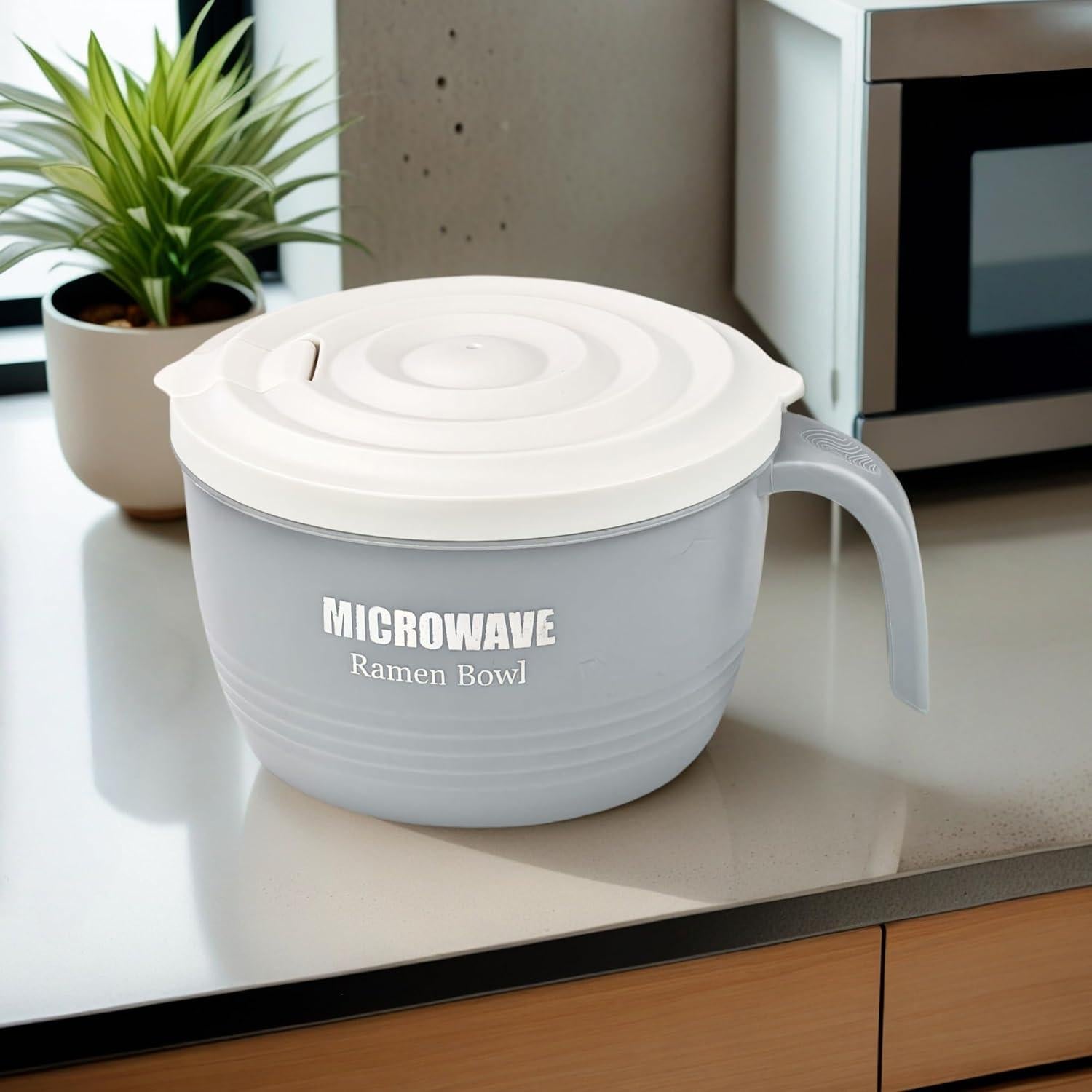 Tazón Cocinador de Ramen Layron 1.3L Libre de BPA y Apto Lavavajillas