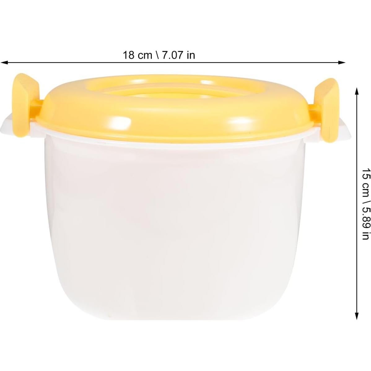 Cocinero de Arroz de Microondas Genérico 2L Amarillo