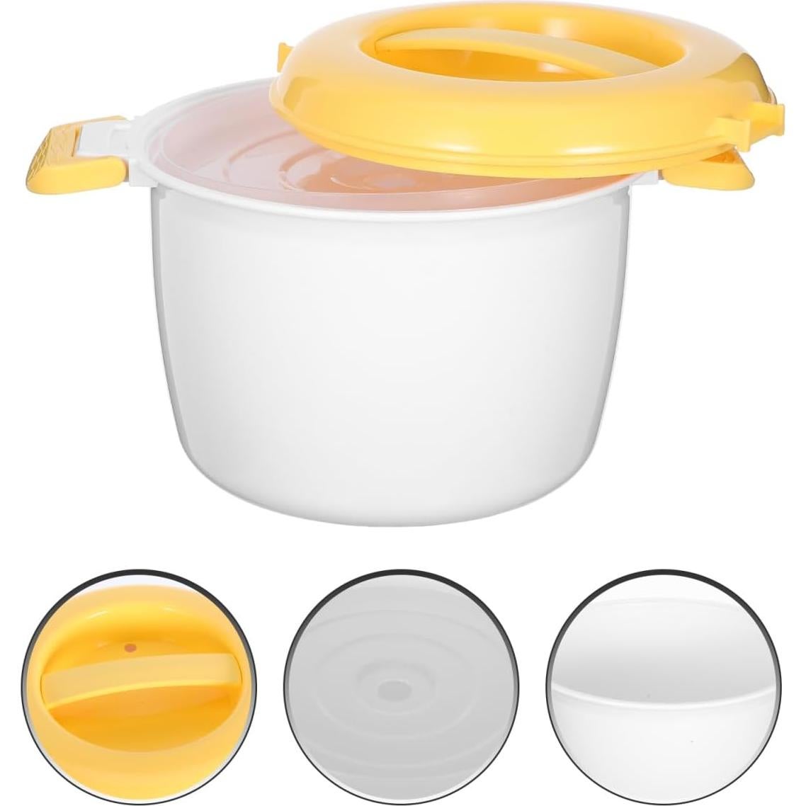 Cocinero de Arroz de Microondas Genérico 2L Amarillo