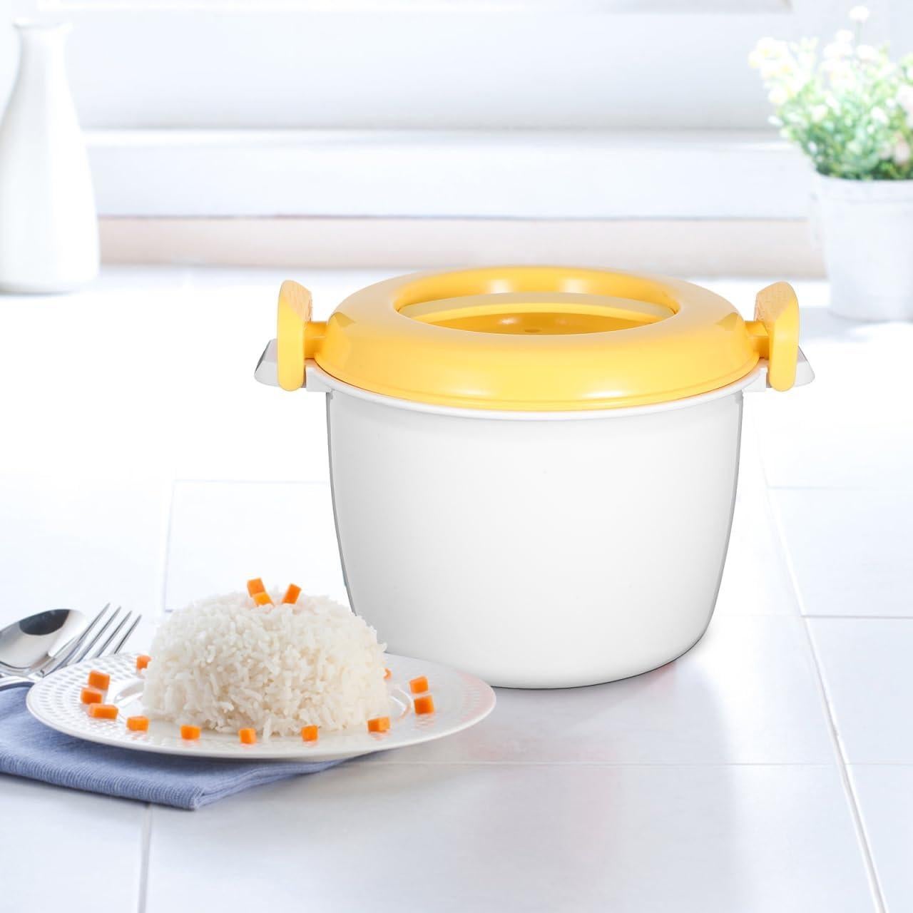 Cocinero de Arroz de Microondas Genérico 2L Amarillo