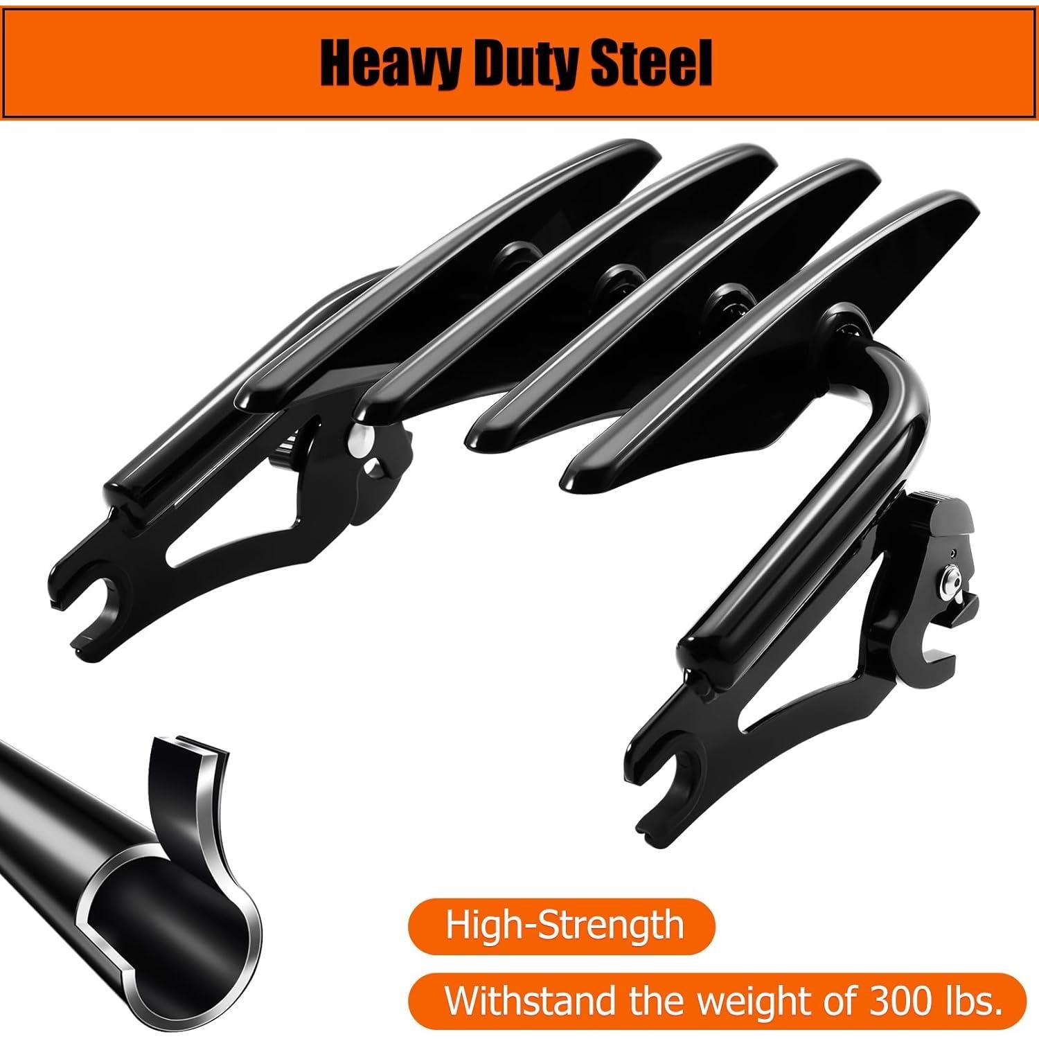 Portaequipajes desmontable Huabrve para Harley 2009-2024