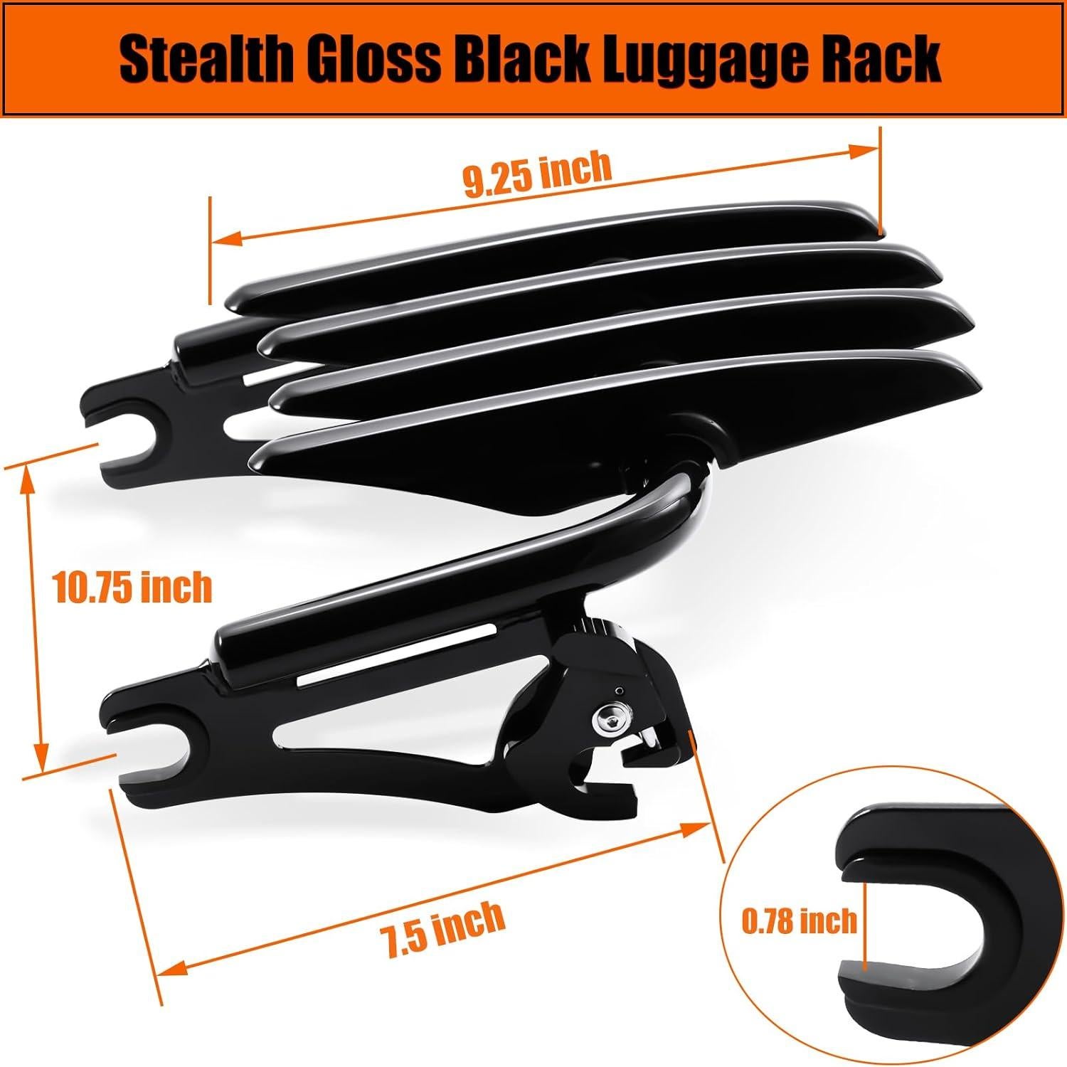 Portaequipajes desmontable Huabrve para Harley 2009-2024