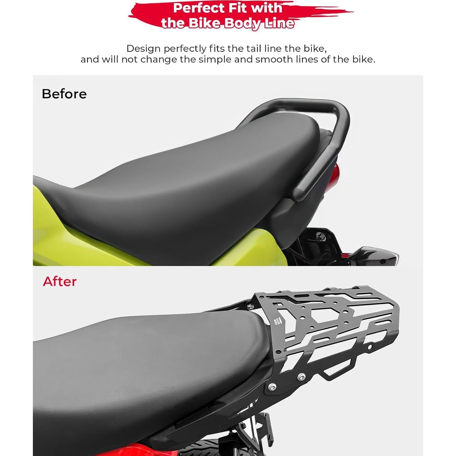 Soporte de Equipaje KEMIMOTO para Motocicleta Navi 2022-2025