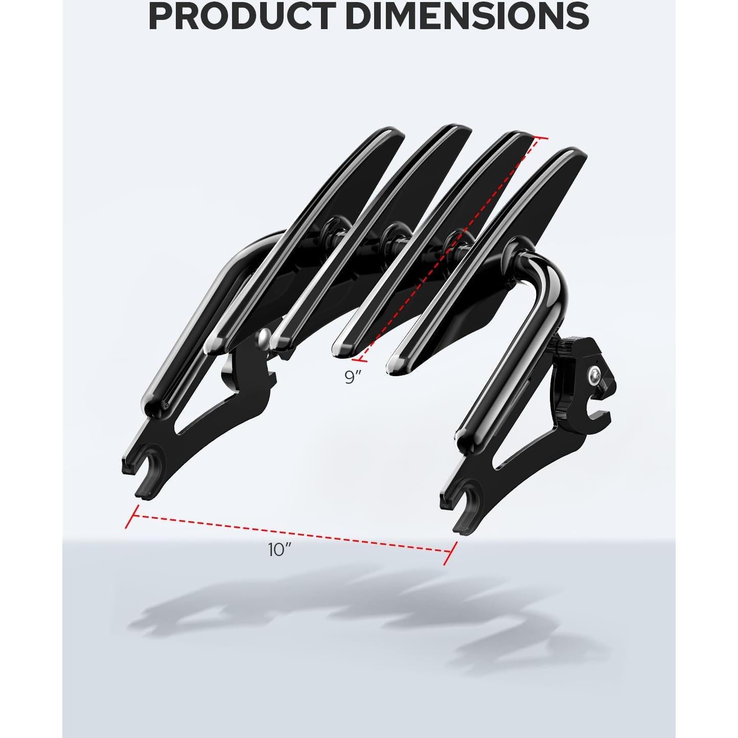 Soporte de Equipaje Benlari para Harley Davidson Touring 2009-2025