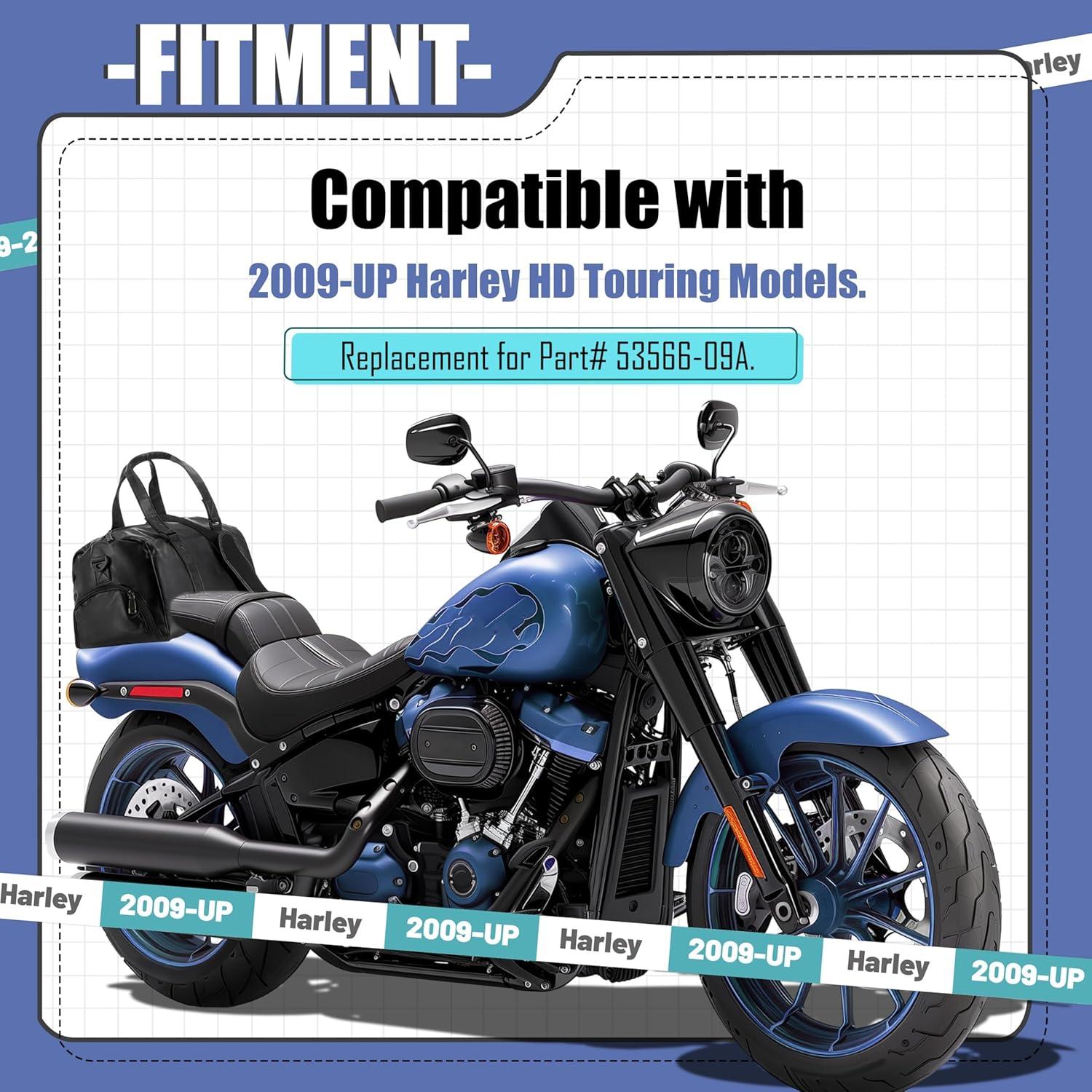 Soporte de Equipaje Desmontable ECOTRIC para Harley 2009-2024