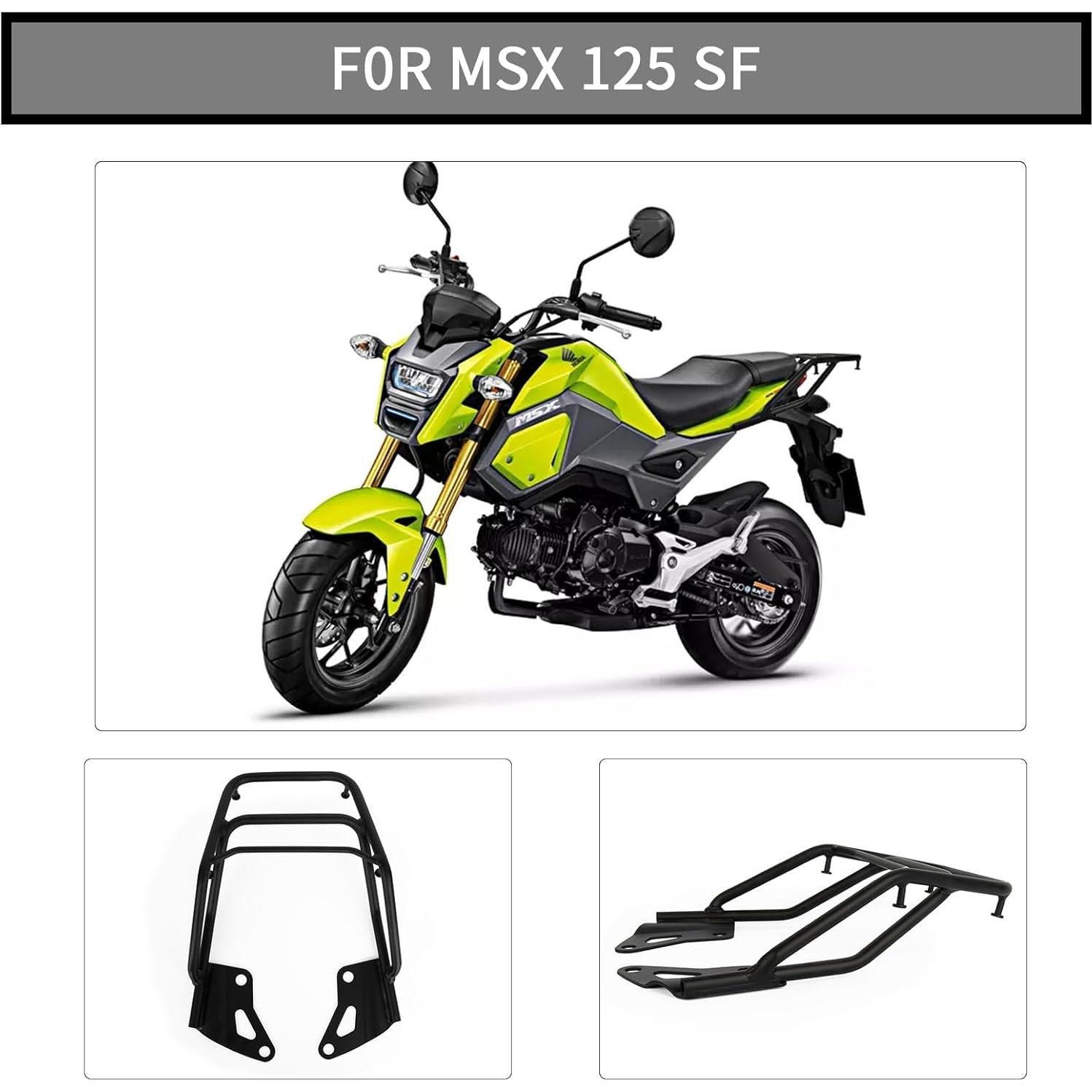 Soporte de Equipaje Trasero PSLER para Grom MSX125 2016-2020