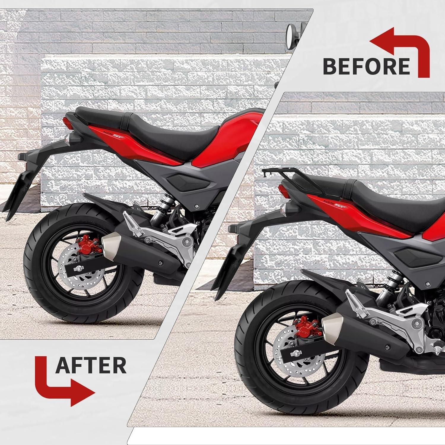 Soporte de Equipaje Trasero PSLER para Grom MSX125 2016-2020