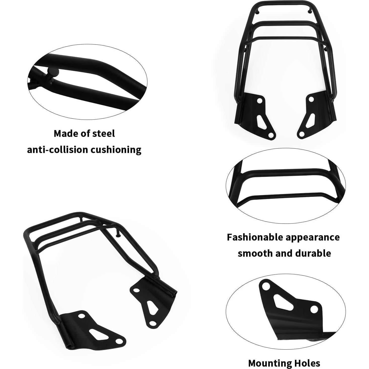 Soporte de Equipaje Trasero PSLER para Grom MSX125 2016-2020