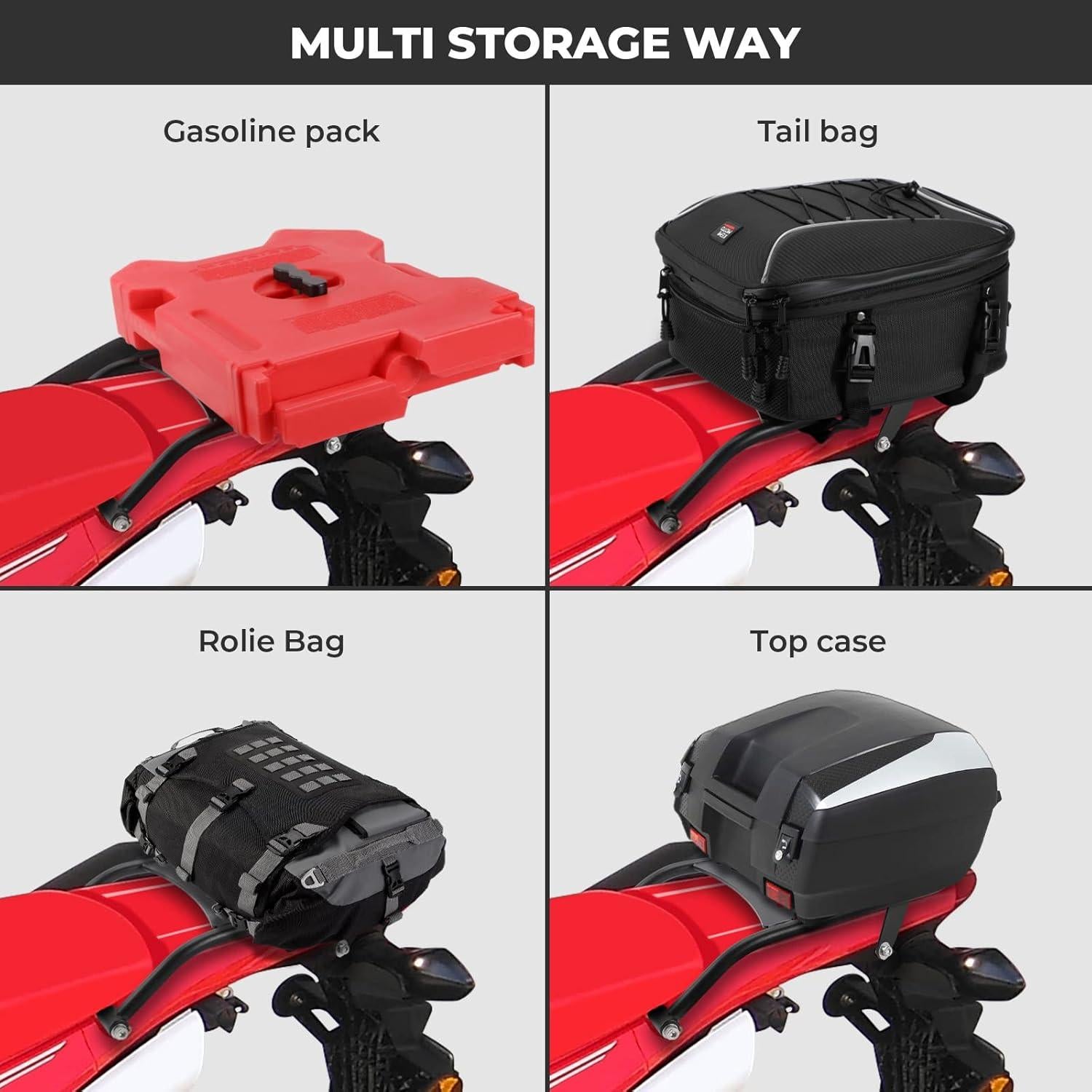 Portaequipajes KEMIMOTO CRF450L/CRF450RL 2019-2024