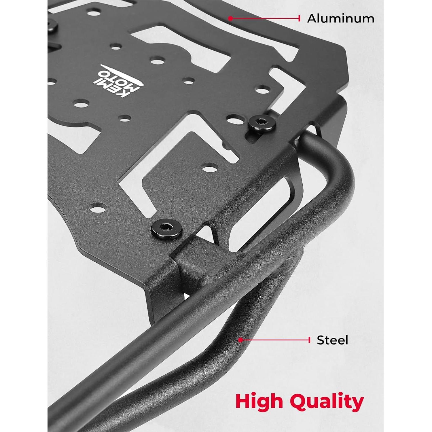 Soporte de Equipaje KEMIMOTO para SCL500 2023-2025 Aluminio