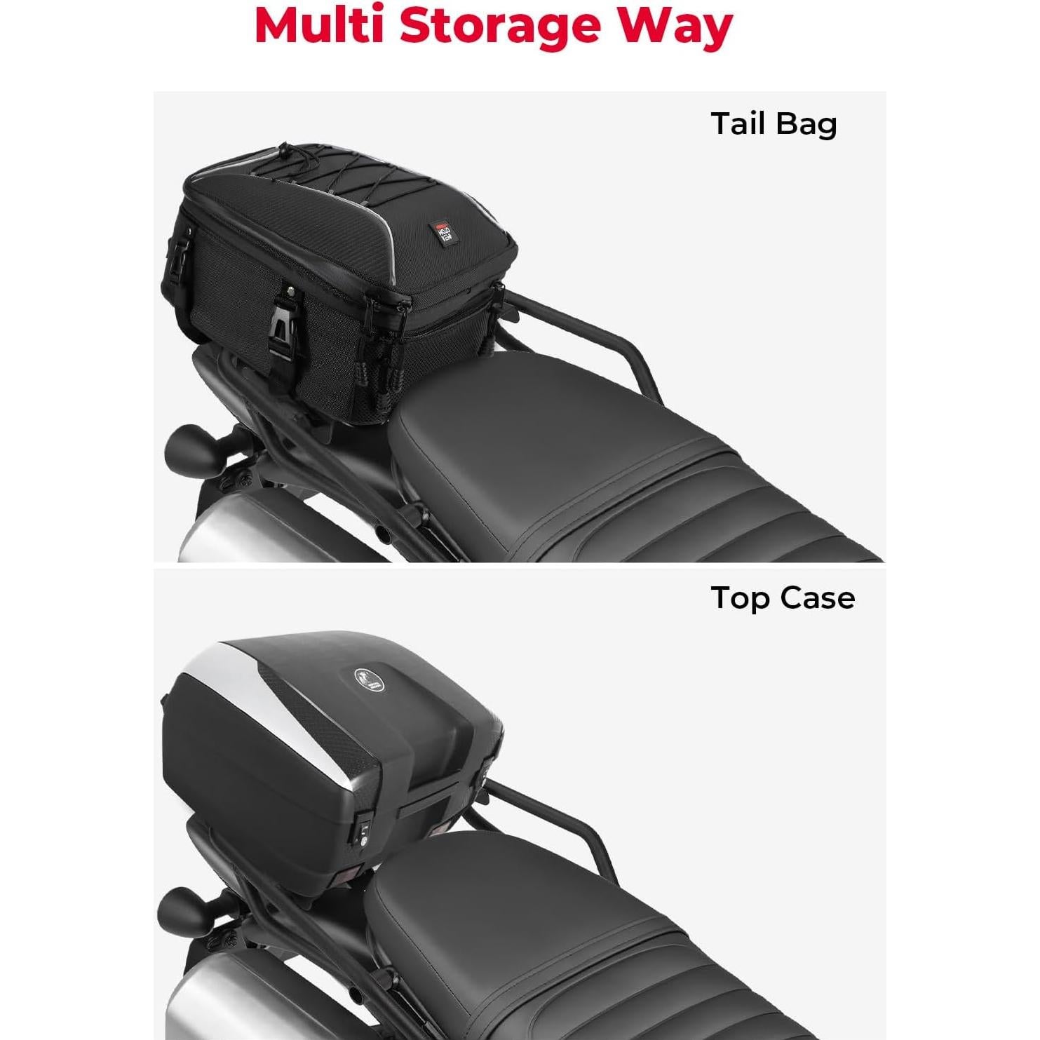 Soporte de Equipaje KEMIMOTO para SCL500 2023-2025 Aluminio