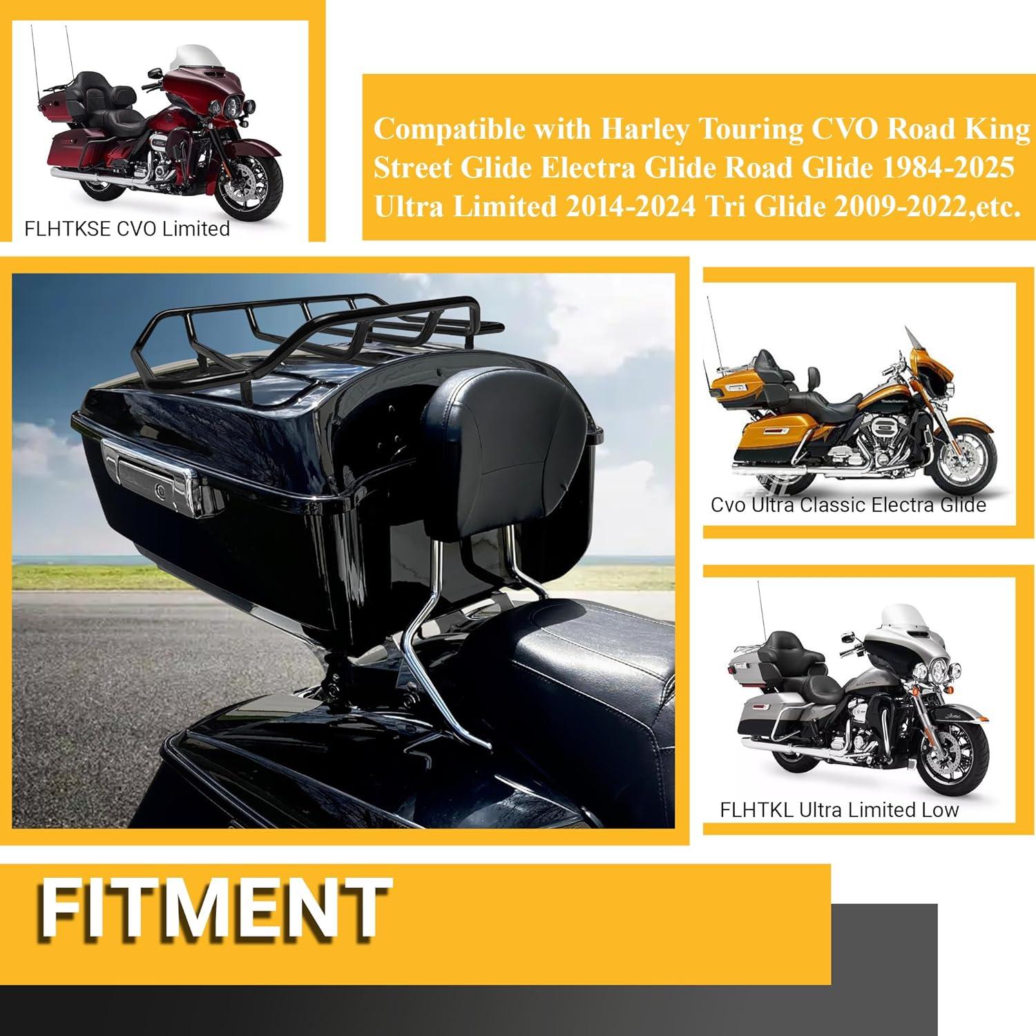 Rack de Equipaje Sresk HD055501-02 para Harley Touring 1984-2024