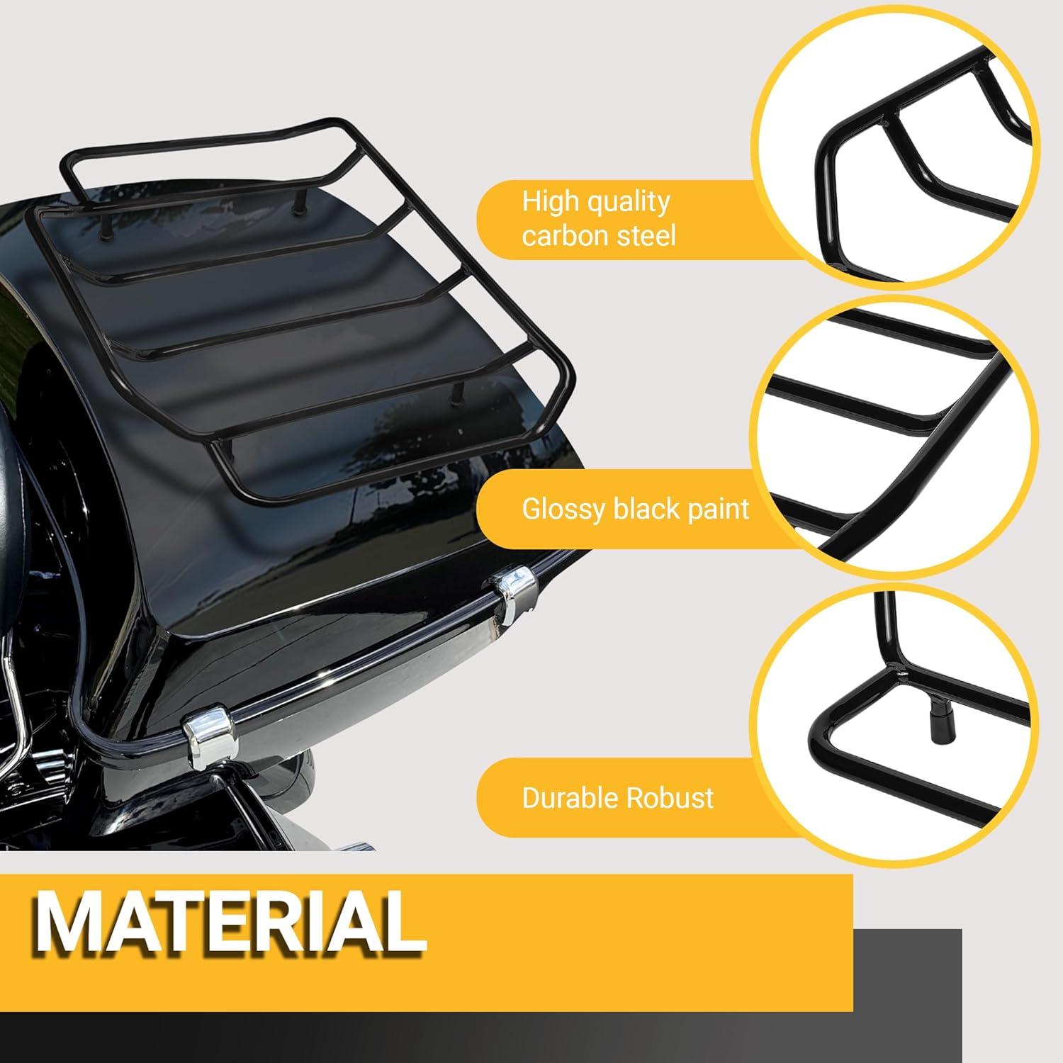 Rack de Equipaje Sresk HD055501-02 para Harley Touring 1984-2024