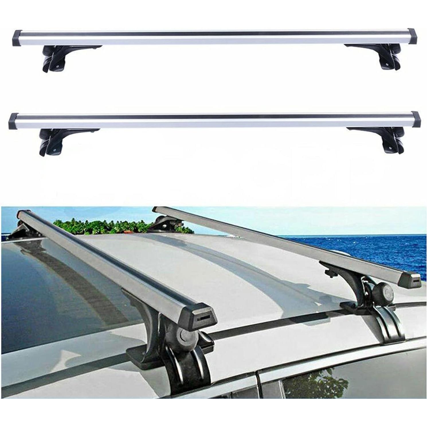 Barra Transversal de Techo LABLT 120cm Aluminio 330lb Universal