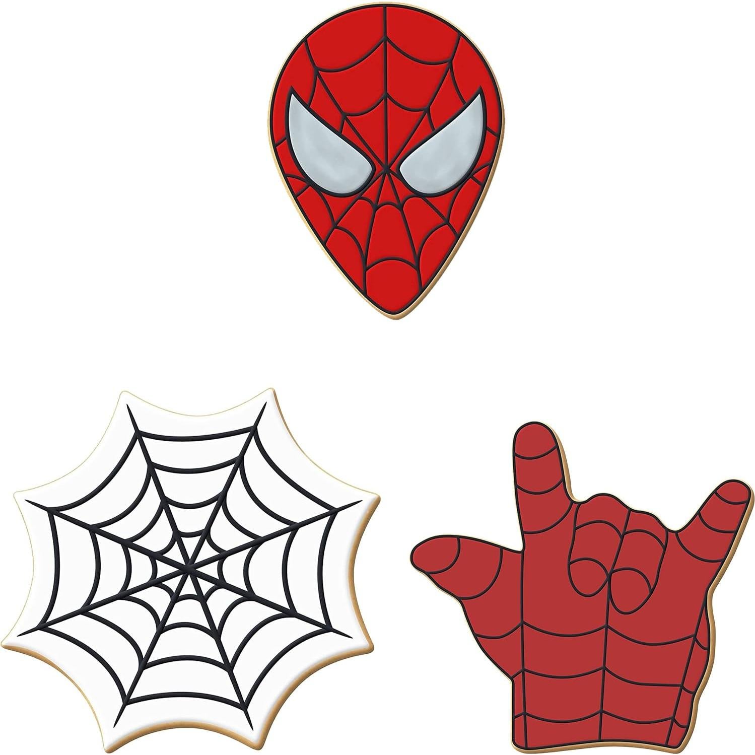 Cortadores de Galletas Foose Super Héroe Set 3 Piezas Acero