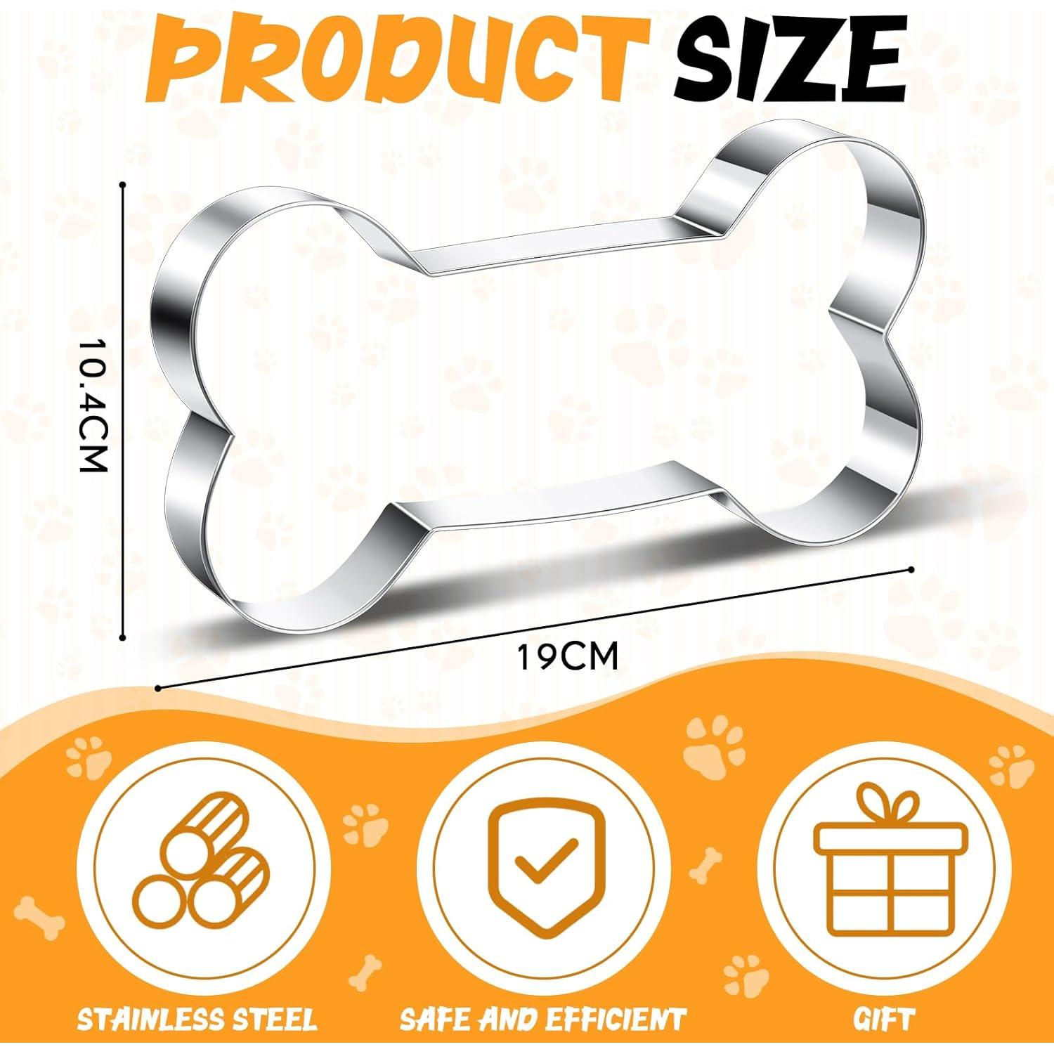 Cortador de Galletas Hueso de Perro Teenyyou 19x10.4cm Acero Inoxidable