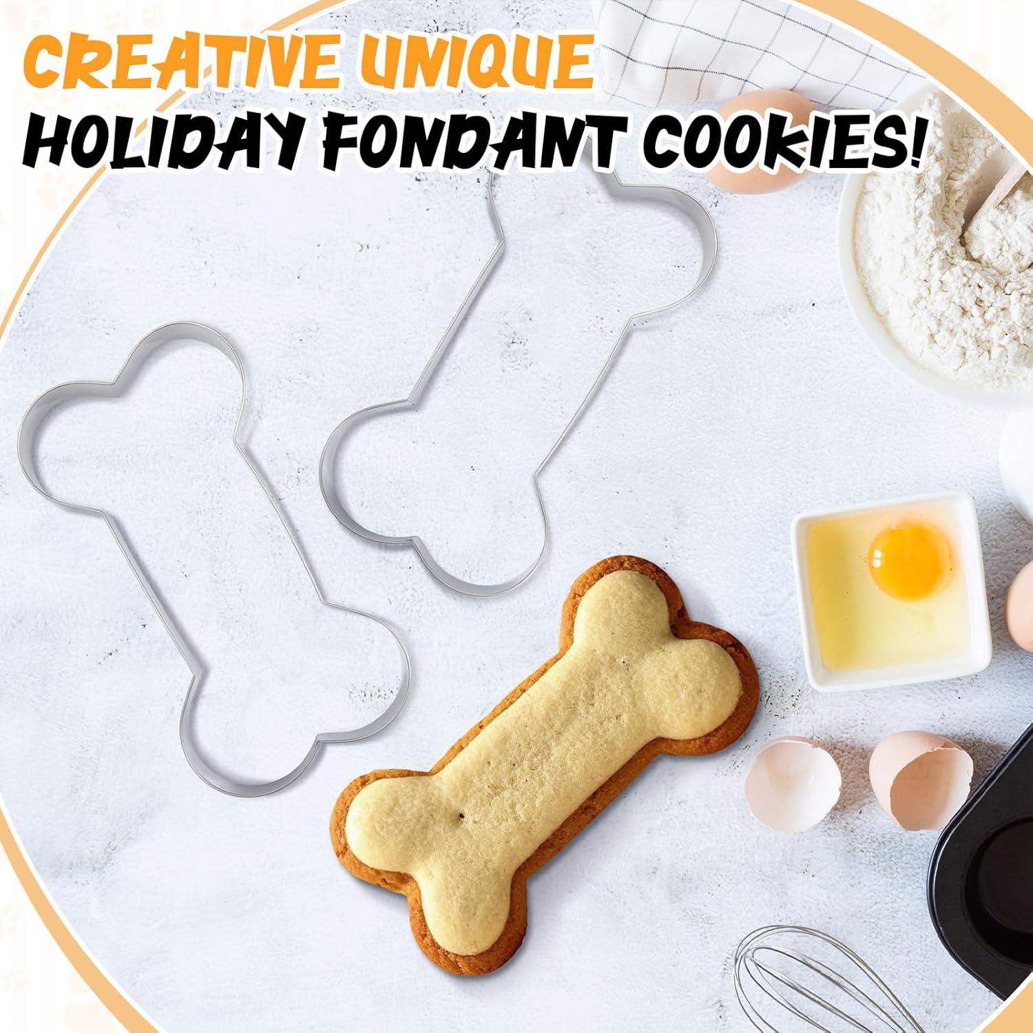 Cortador de Galletas Hueso de Perro Teenyyou 19x10.4cm Acero Inoxidable