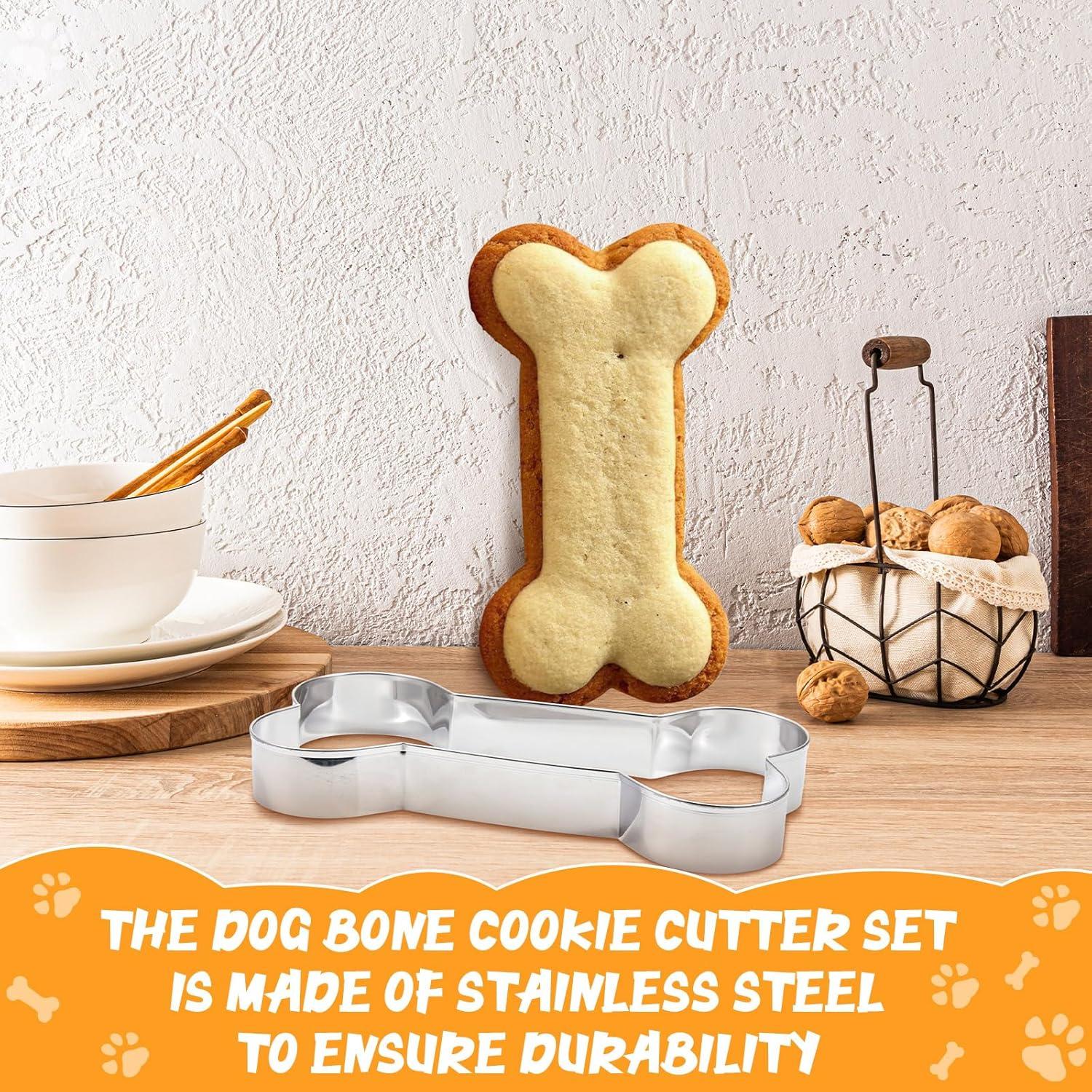 Cortador de Galletas Hueso de Perro Teenyyou 19x10.4cm Acero Inoxidable