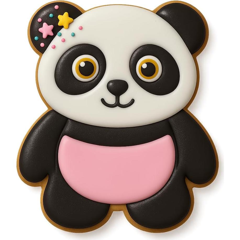 Cortador y Sello de Galleta Panda Mighty Gadget 10.16x7.95 cm