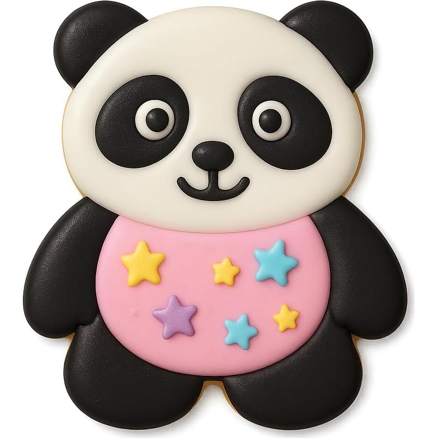 Cortador y Sello de Galleta Panda Mighty Gadget 10.16x7.95 cm