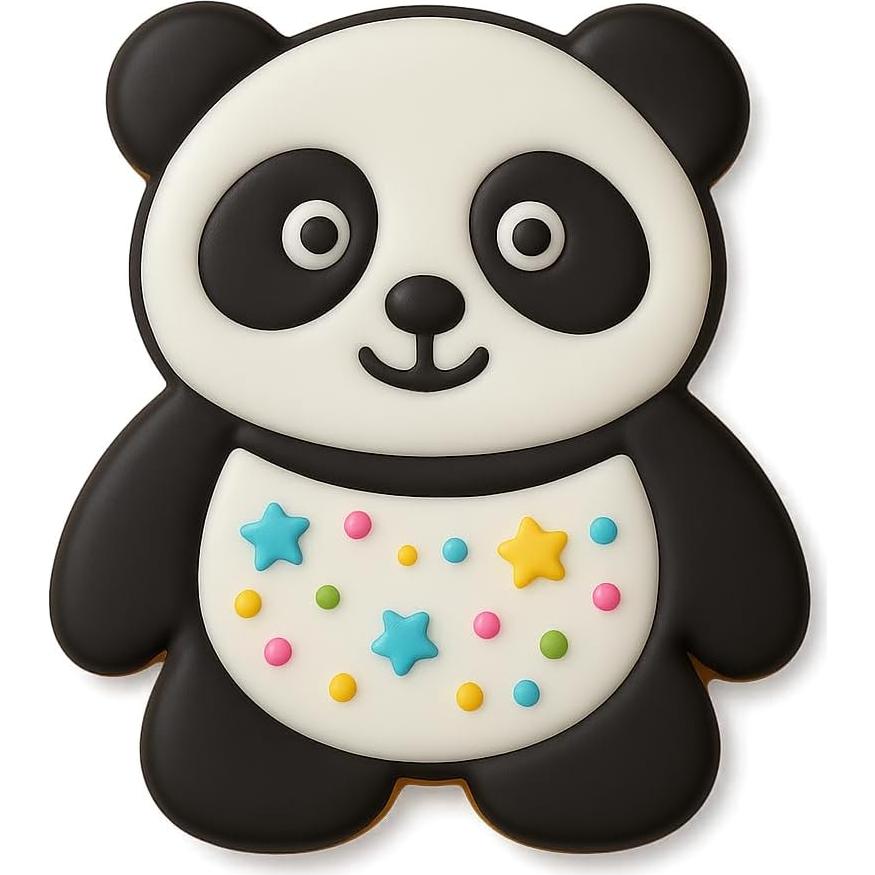 Cortador y Sello de Galleta Panda Mighty Gadget 10.16x7.95 cm