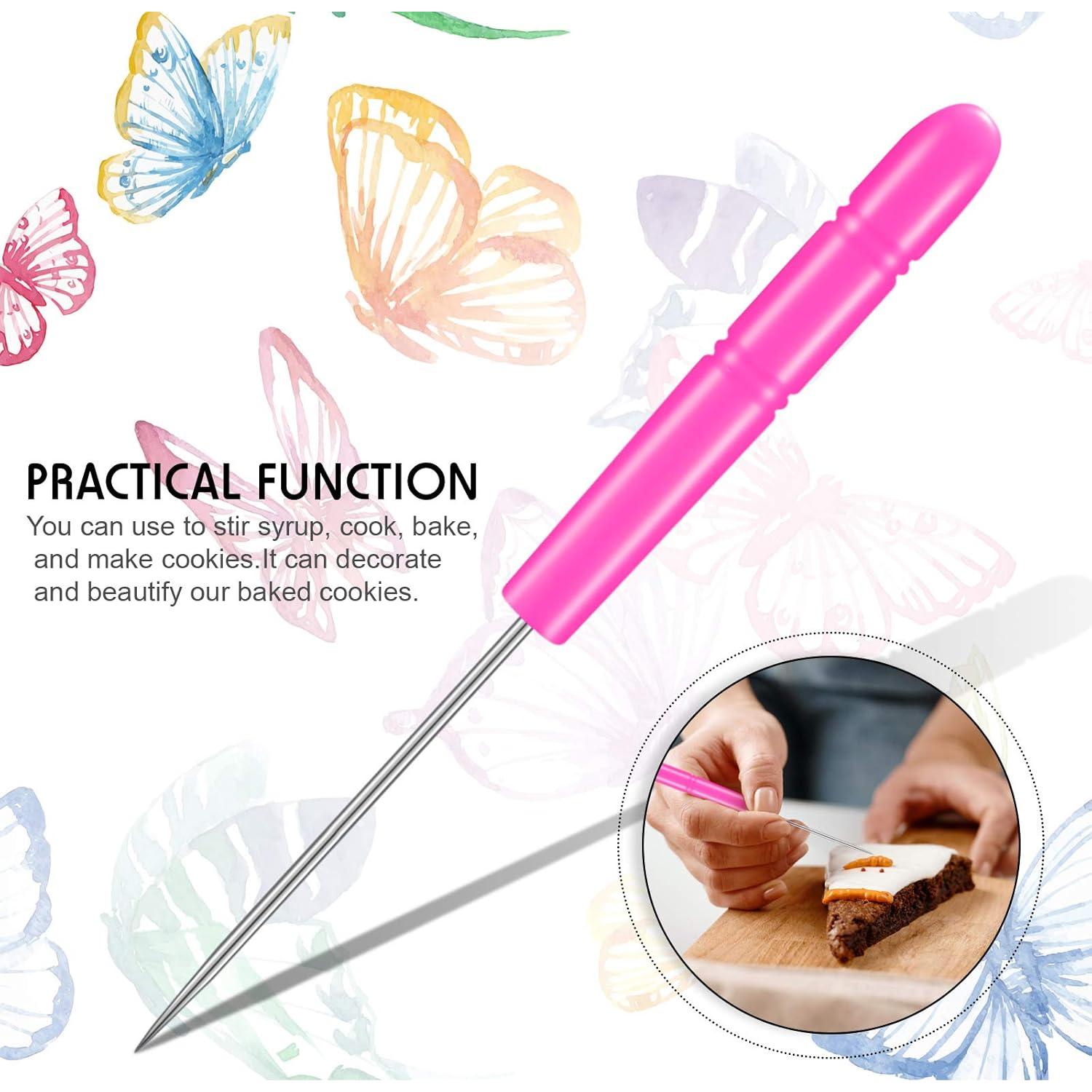 Juego de 8 Cortadores de Galletas Mariposa Geiserailie + 6 Varillas