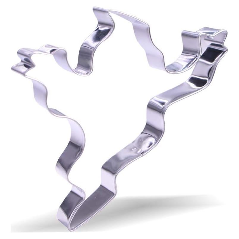 Cortador de Galletas Fantasma Keewah - Acero Inoxidable 12.19 cm