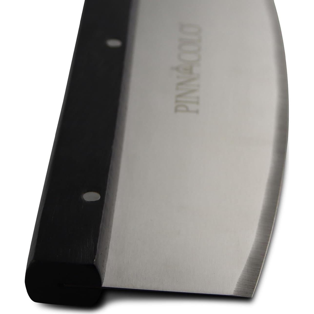 Cortador Rocker Pinnacolo 35.56 cm Acero Inoxidable Madera