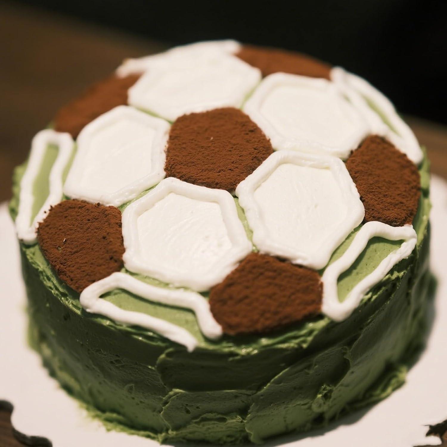 Cortadores de Galletas de Fútbol Bewudy 7 Piezas Hexagonales