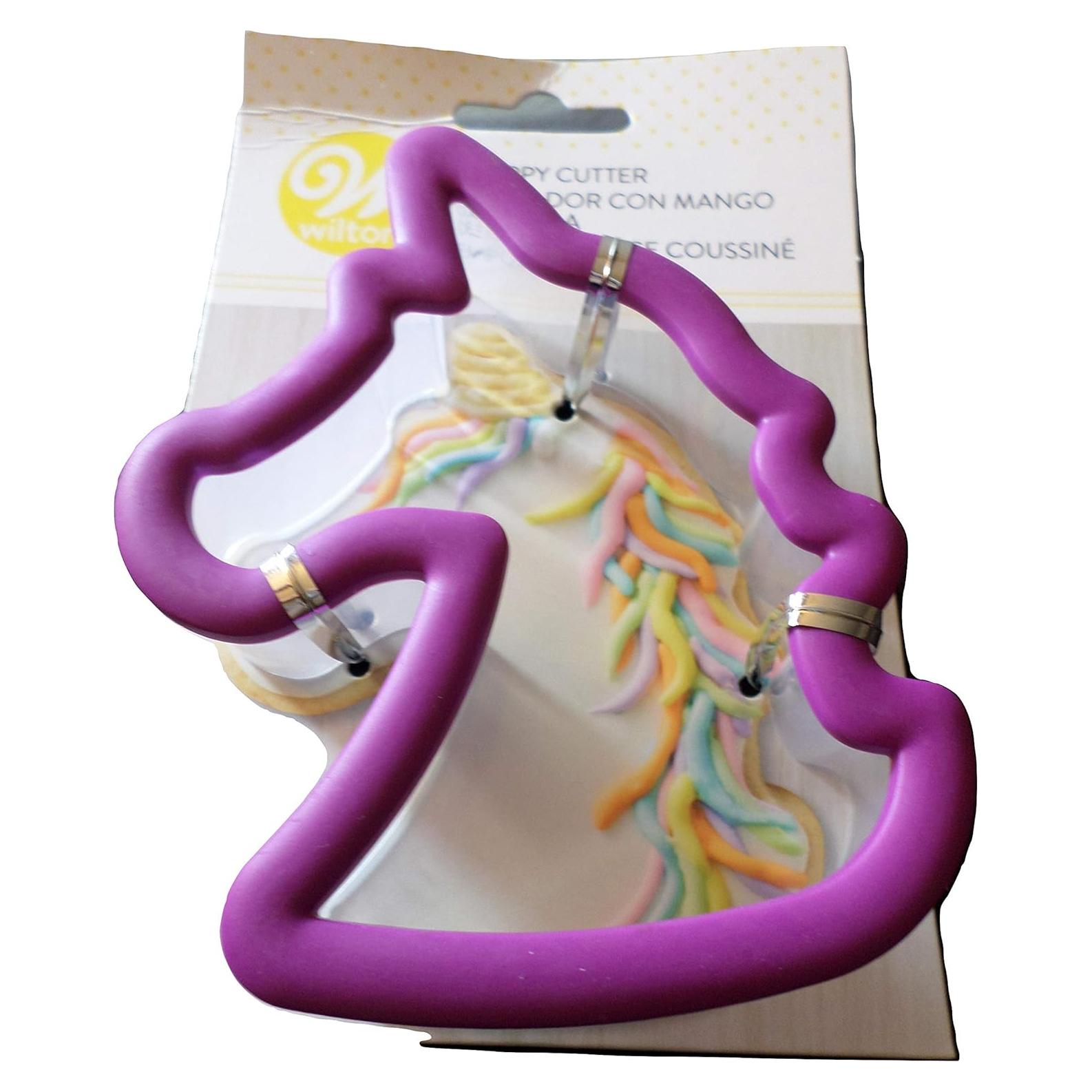 Cortador de Galletas Unicornio Wilton Morado 8.9x10.8 cm