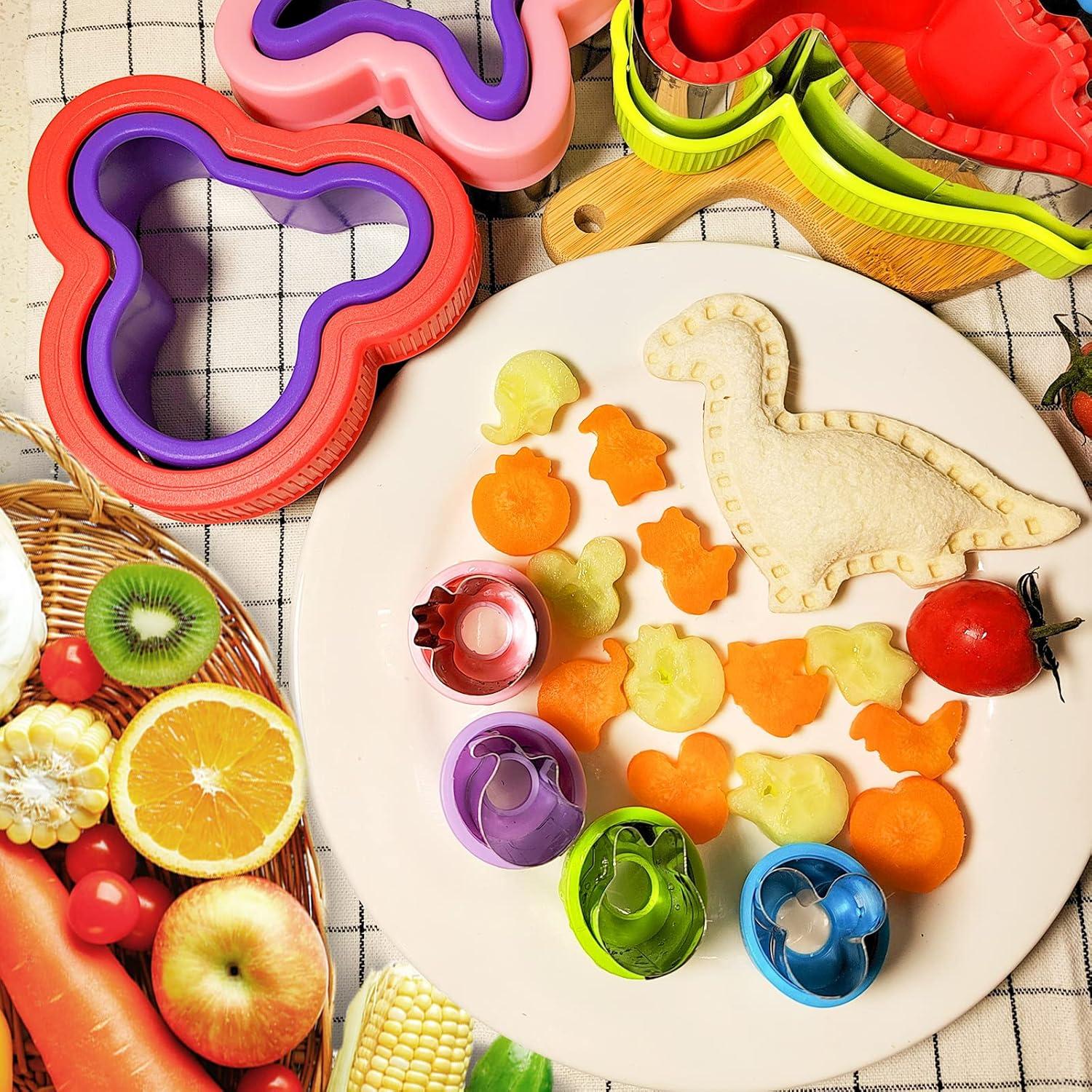 Juego de Cortador y Sellador de Sándwiches Aoerfes 41 Piezas