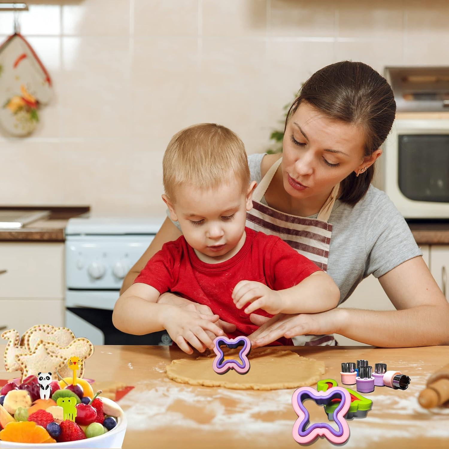 Juego de Cortador y Sellador de Sándwiches Aoerfes 41 Piezas