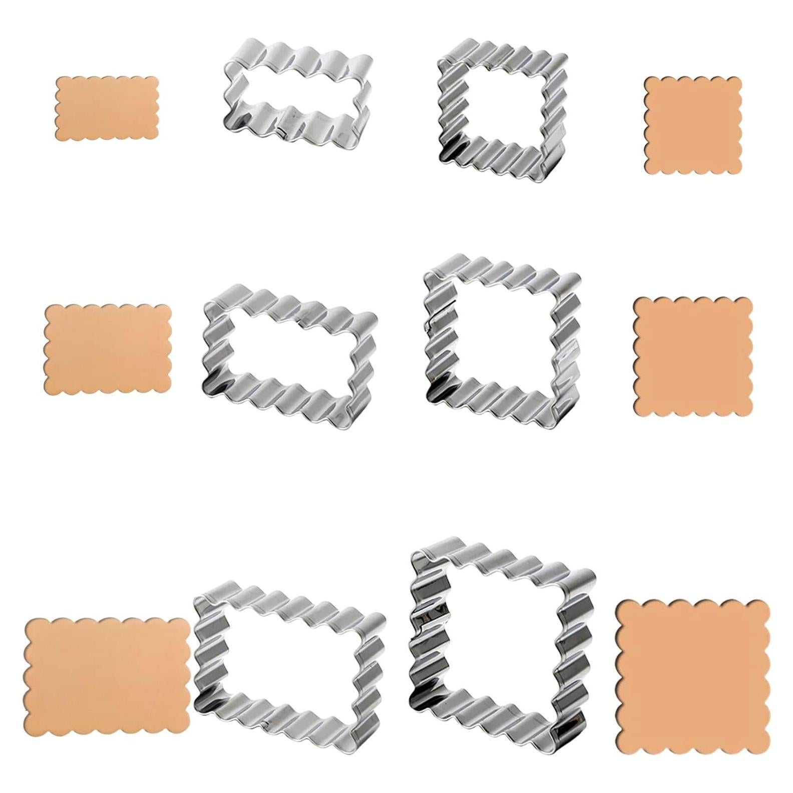 Juego de Cortadores de Galletas Acero Inoxidable Symphonyw 6 Piezas