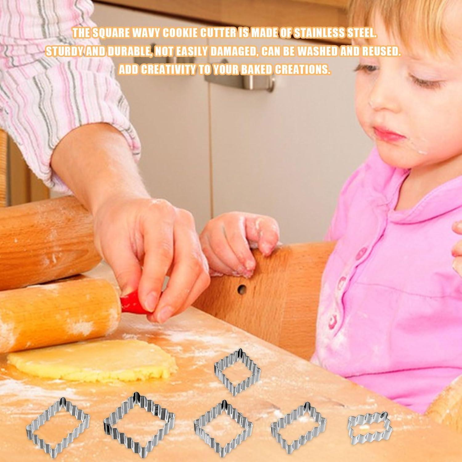 Juego de Cortadores de Galletas Acero Inoxidable Symphonyw 6 Piezas