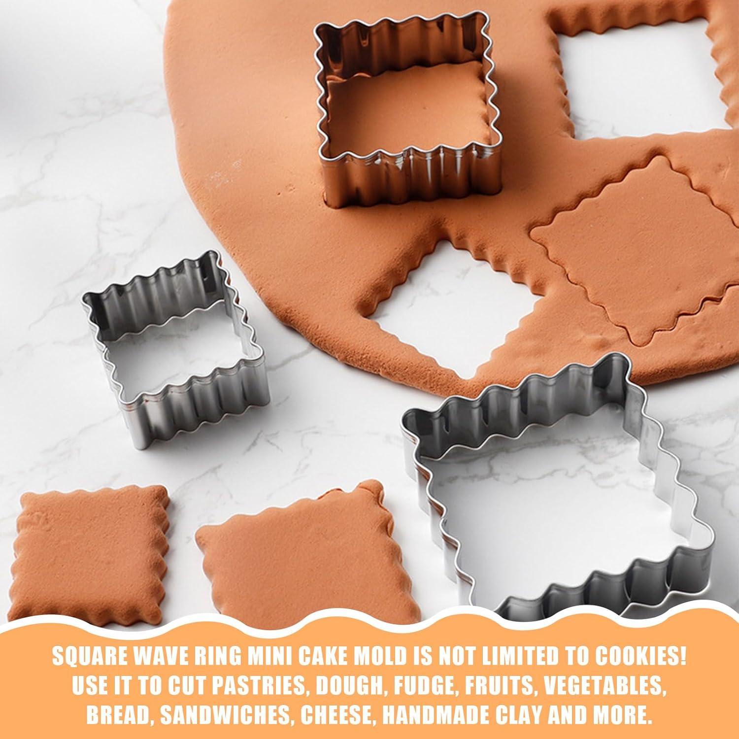 Juego de Cortadores de Galletas Acero Inoxidable Symphonyw 6 Piezas