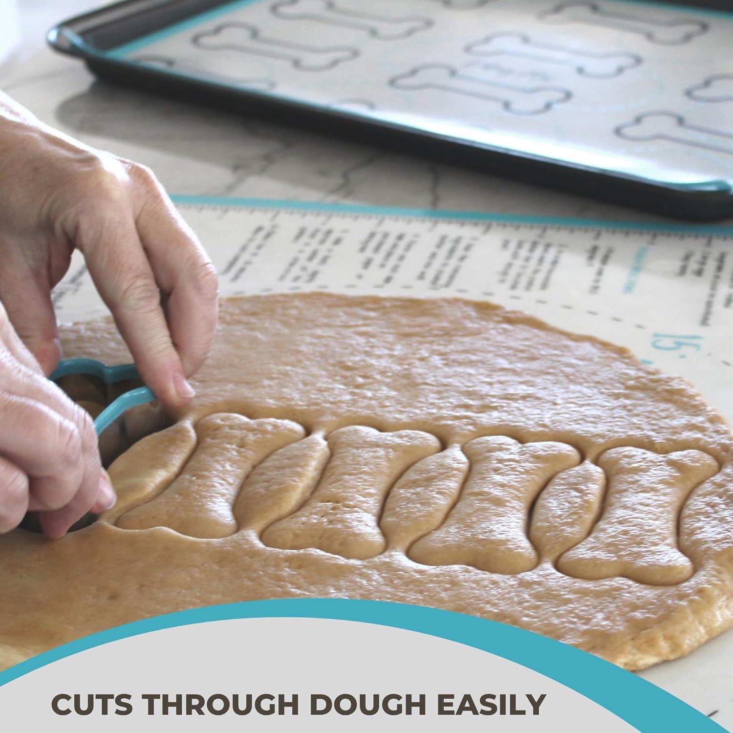 Juego de 3 Cortadores de Galletas Hueso para Perros Simply Unleashed