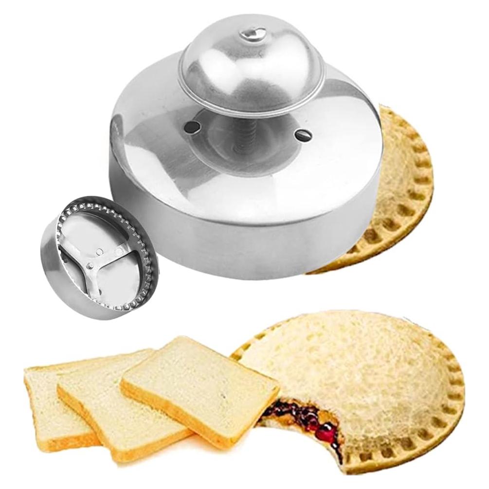 Cortador y Sellador de Sándwich Redondo EKDJKK Acero Inoxidable