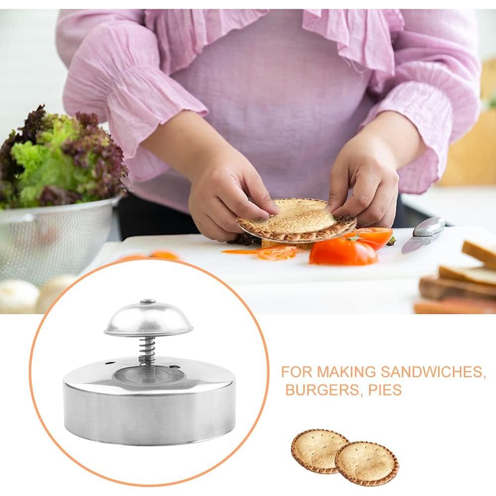 Cortador y Sellador de Sándwich Redondo EKDJKK Acero Inoxidable