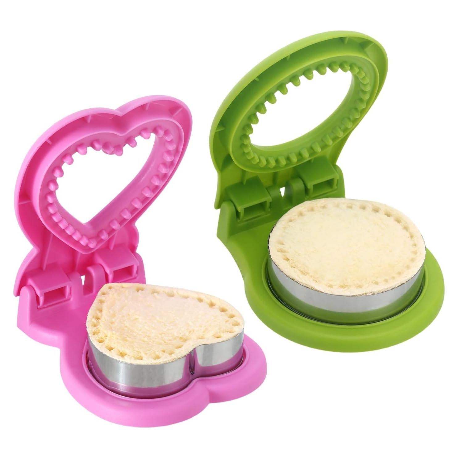 Cortador y Sellador de Sándwich MULIRE - Paquete de 2, Acero Inoxidable