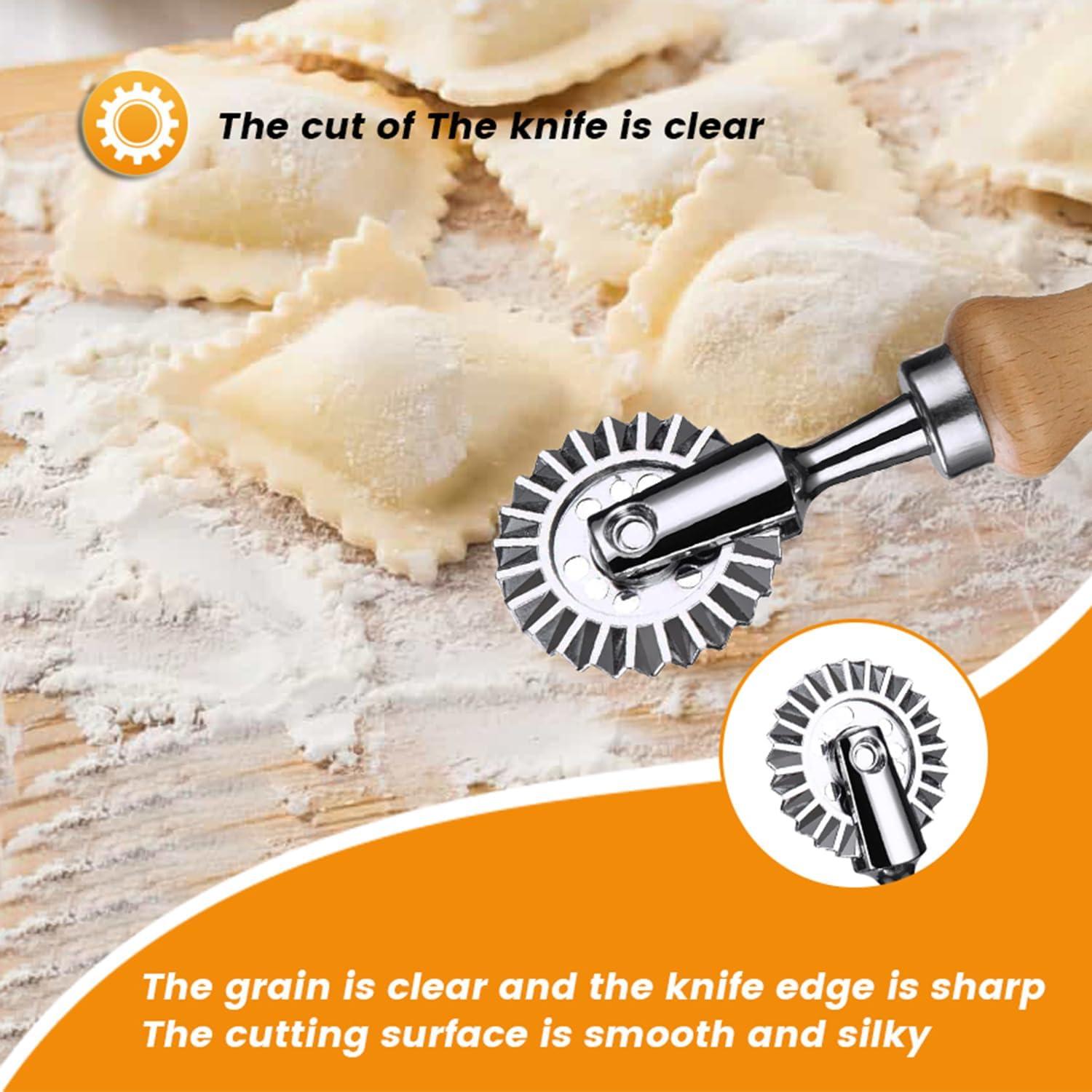 Cortadora de Pasta y Ravioli WXQGHDDF con Mango de Madera