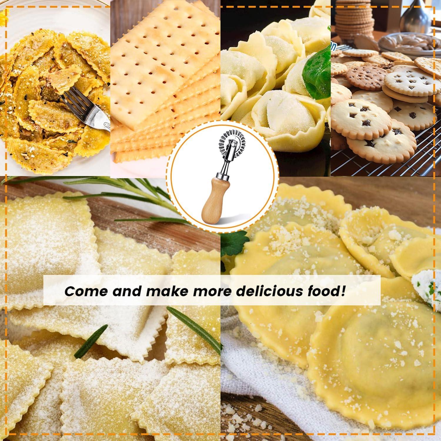 Cortadora de Pasta y Ravioli WXQGHDDF con Mango de Madera
