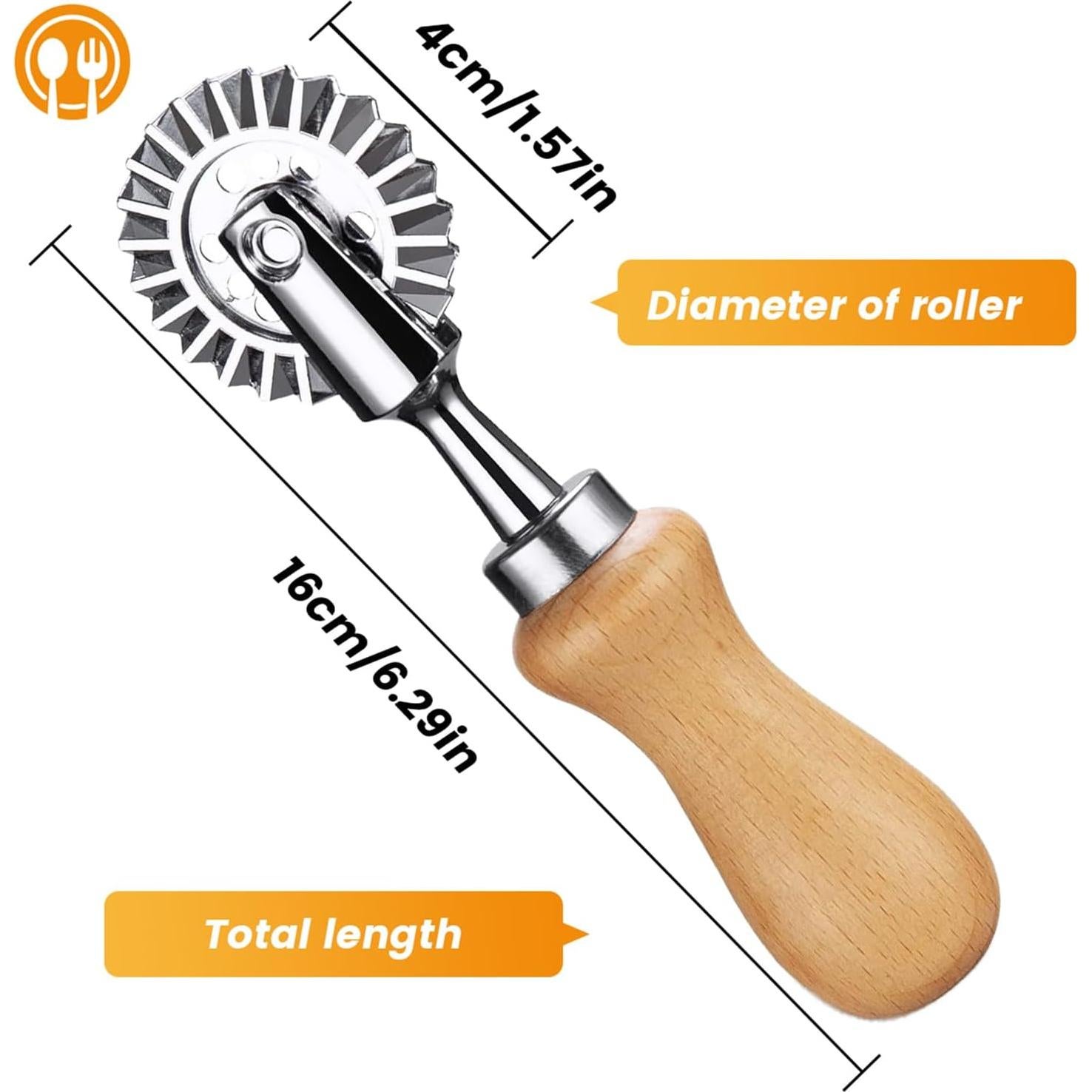 Cortadora de Pasta y Ravioli WXQGHDDF con Mango de Madera